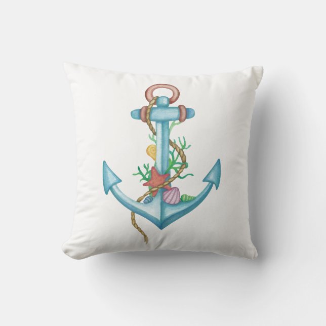 Snäcka Pillow för ankor och hav Kudde (Framsida)