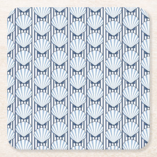 Snäcka Rand Elegance! Underlägg Papper Kvadrat