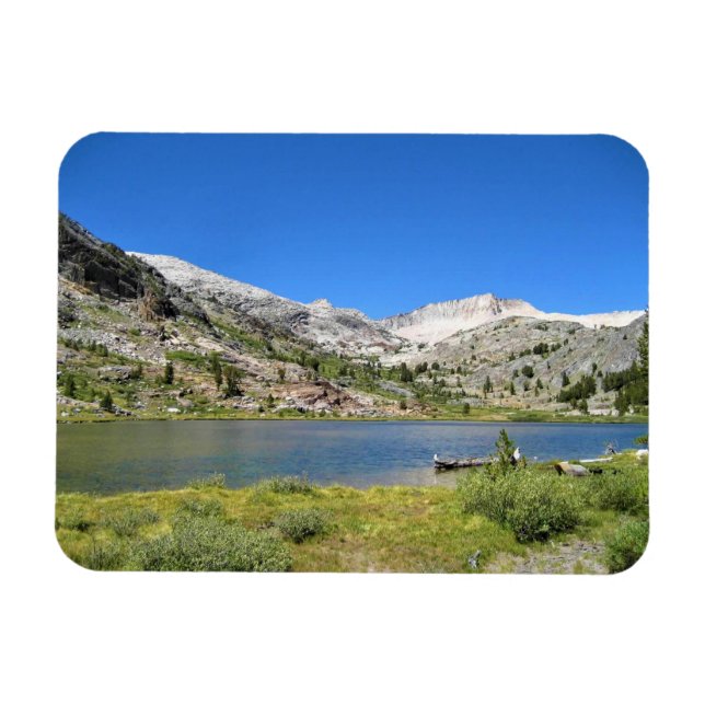 Snäcka Sjö, Tioga Pass, CA Magnet (Horisontell)