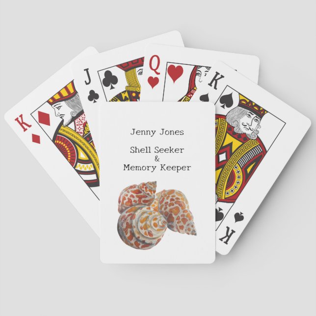 Snäcka Sökare Casinokort (Baksidan)