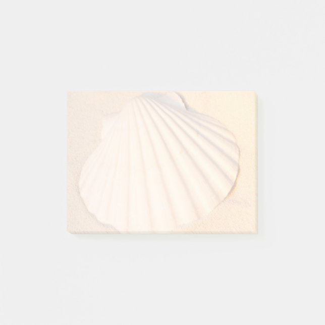 Snäcka som lägger i Sand Post-it Block (Framsida)
