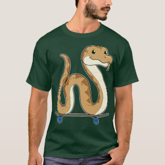 Snacka som Skater med Skateboard T Shirt