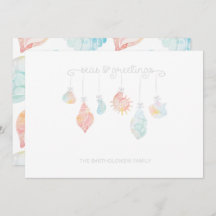 Snäcka Vattenfärgshav och Hälsning