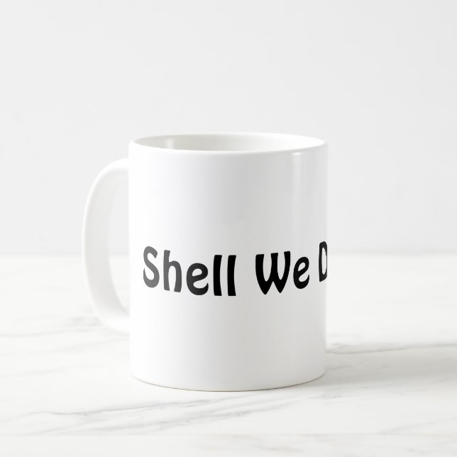 Snäcka vi dansar? kaffemugg (Framsida vänster)