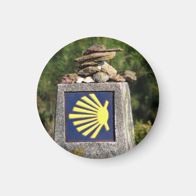 Snäcka Way Mark Magnet (Framsidan)