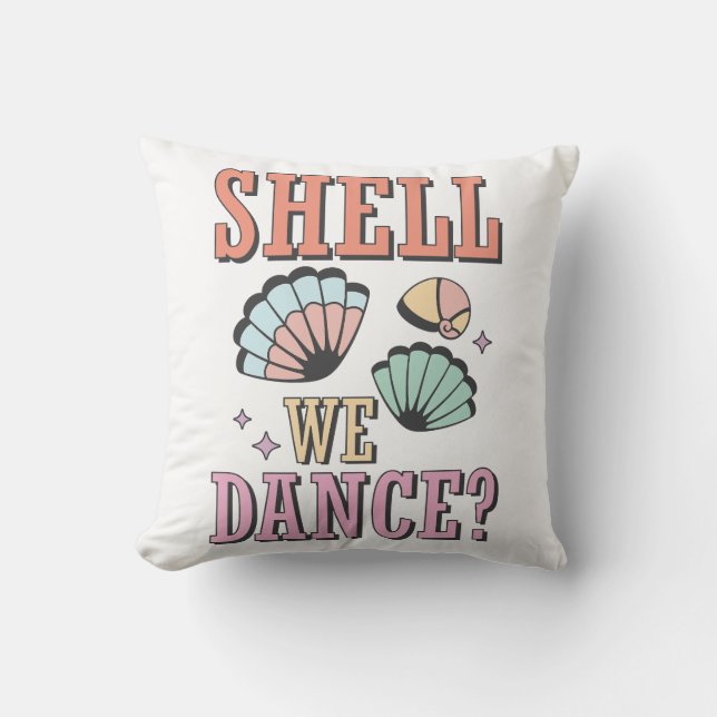 Snäcka We Dance Kudde (Framsida)