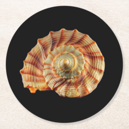 Snäckakustfartyg Underlägg Papper Rund