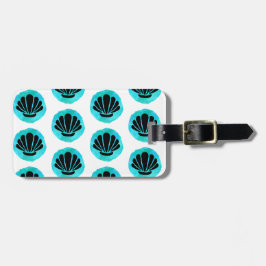 Snäckan Blå Grönt Bagagebricka