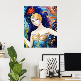 Snäckan Fontän: Paquins kvällsfest Poster