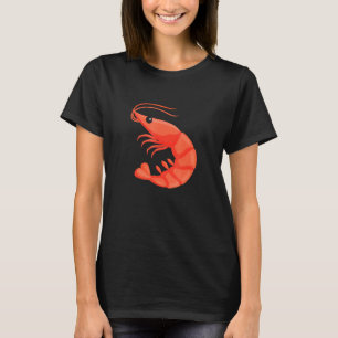 Snäckan för räka Costume Brine Prawn Lobster Crab T Shirt
