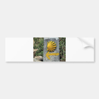 Snäckan och pilen för El Camino undertecknar, Bildekal