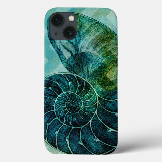 Snäckan Spiral Turcos Conch (Baksida)