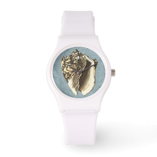 Snäckan Stonewzed Conch Armbandsur (Framsida)
