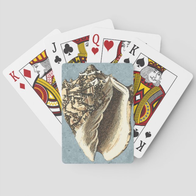 Snäckan Stonewzed Conch Casinokort (Baksidan)