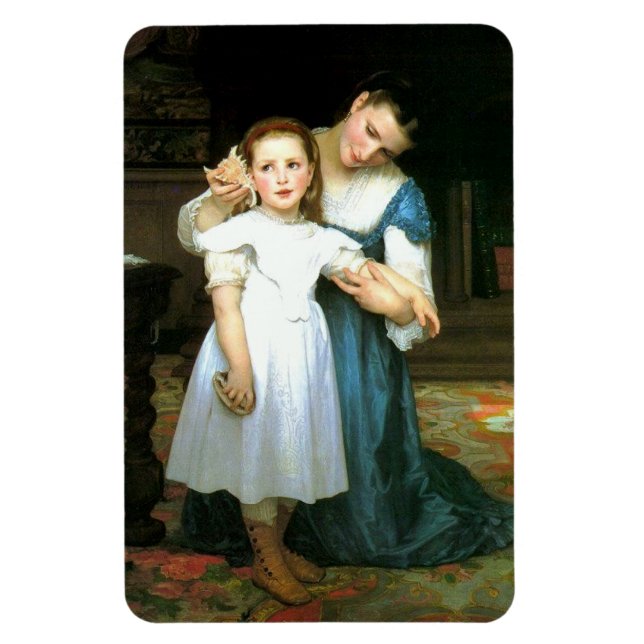 "Snäckan" William-Adolphe Bouguereau Magnet (Vertikal)