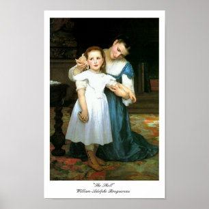 "Snäckan" William-Adolphe Bouguereau Print Poster