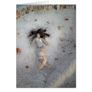 Snäckasjöjungfru Hälsningskort