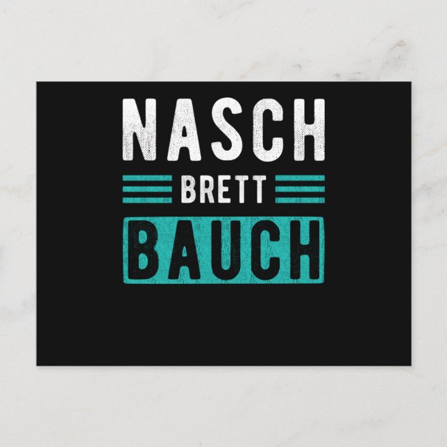 Snackboard Belly Vykort (Framsida)