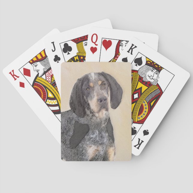 Snackfärgning - Cute Original Hund Ar Casinokort (Baksidan)
