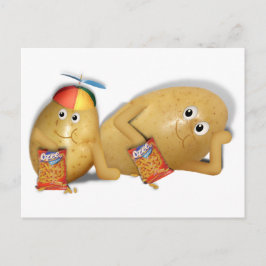 Snackförpackningspotatis - Far & Son spp. Vykort