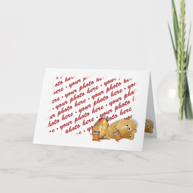 Snackförpackningspotatis Kort (Framsida)