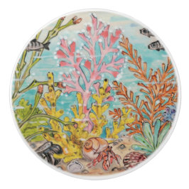 Snäckor av kust- och havskräfta knopp