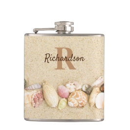 Snäckor Beach Monogram Coastal Fickplunta