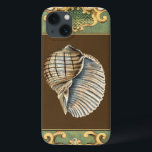 Snäckor för liten Sjöjungfru<br><div class="desc">Charikilia Zarris är en talangfull konstnär som vet om sitt oceankonstverk. Hennes bilder är fredligt och lugnen avspänner dig med varje bild. Skaffa den här nautiska biet i konstverk med en Conch-Snäcka som är centrum för allt,  gränsad till dekorativ och ett vackert blommönster.</div>