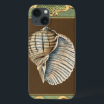 Snäckor för liten Sjöjungfru<br><div class="desc">Charikilia Zarris är en talangfull konstnär som vet om sitt oceankonstverk. Hennes bilder är fredligt och lugnen avspänner dig med varje bild. Skaffa den här nautiska biet i konstverk med en Conch-Snäcka som är centrum för allt,  gränsad till dekorativ och ett vackert blommönster.</div>