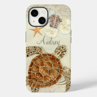Snäckor för vattentorkare Art Sea Turtle Coastal B