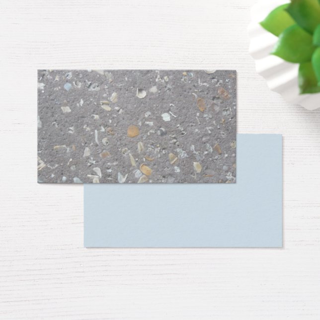 Snäckor i konkret form visitkort (Skivbord)