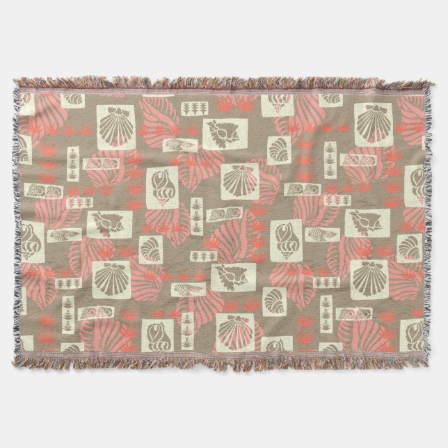 Snäckor i Kua Bay Hawaiian Undersea Mysfilt (Framsidan)