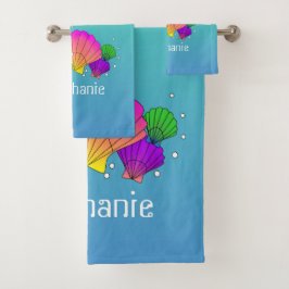 Snäckor i personlig Västindien med bubblor