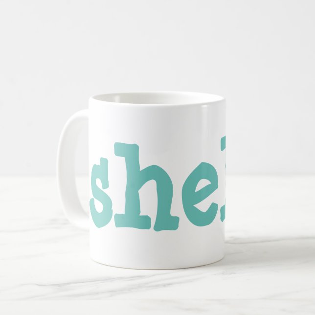 snäckor kaffemugg (Framsida vänster)