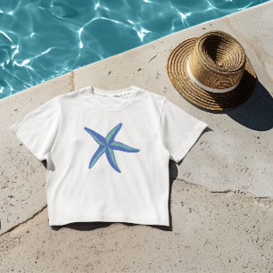 Snäckor, sjöliv grafik t shirt