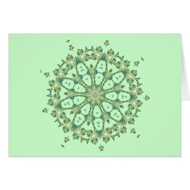 Snäckor ~ Spokes Hälsningskort (Framsidan Horizontal)