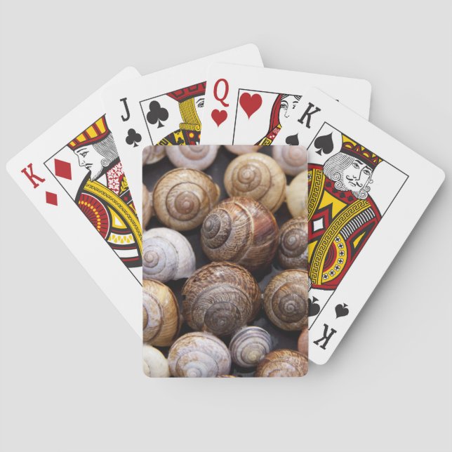 Snäckorna snigel casinokort (Baksidan)