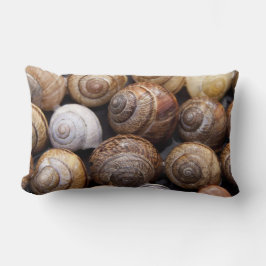 Snäckorna snigel lumbarkudde