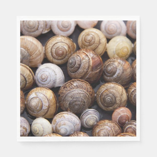 Snäckorna snigel pappersservett (Framsidan)
