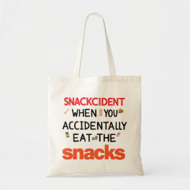"Snackplop Tote Bag,matsoffert Tygkasse
