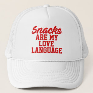 Snacks är mitt Kärlek språk Keps