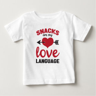 Snacks är mitt Kärlek-språk, Snacks Älskare T Shirt