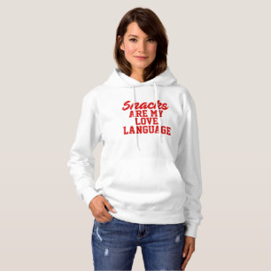 Snacks är mitt Kärlek språk T Shirt
