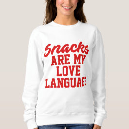 Snacks är mitt Kärlek språk T Shirt