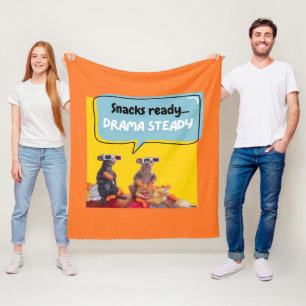 Snacks-Redo, Drama Steady Fleecefilt