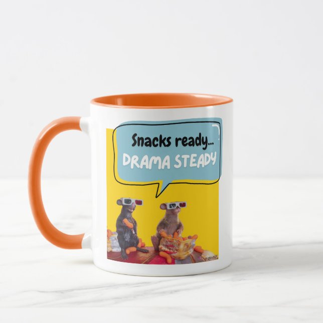 Snacks-Redo, Drama Steady Mugg (Vänster)