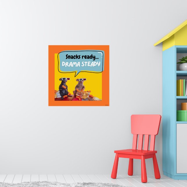 Snacks-Redo, Drama Steady Poster (Barnkammare 1)