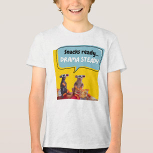 Snacks-Redo, Drama Steady T Shirt
