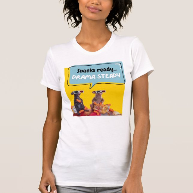 Snacks-Redo, Drama Steady T Shirt (Framsida)