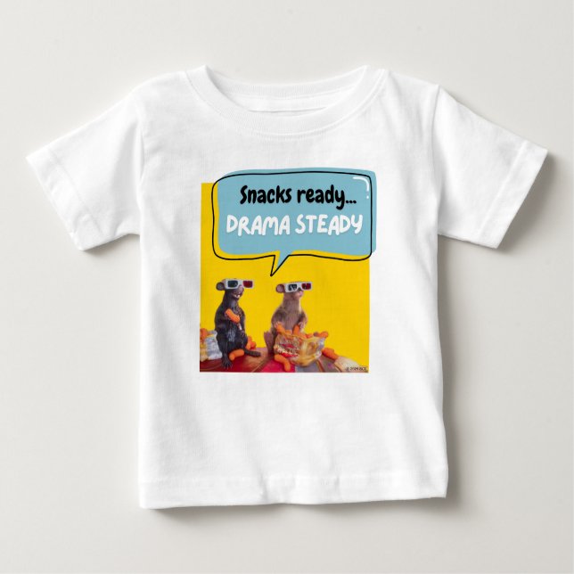 Snacks-Redo, Drama Steady T Shirt (Framsida)
